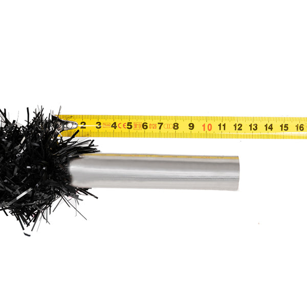 6ft 1600 Branches PVC Christmas Tree Black