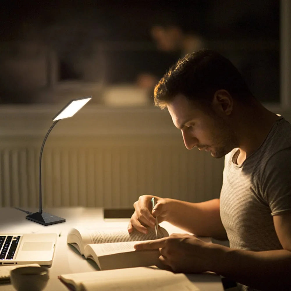 12w 72 LED Flexible Desk Lamp Touch Table