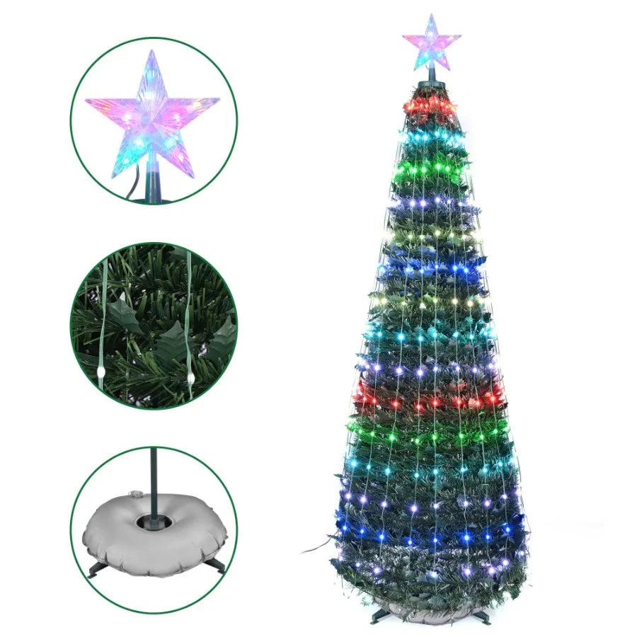 Christmas tree with light 1.8m