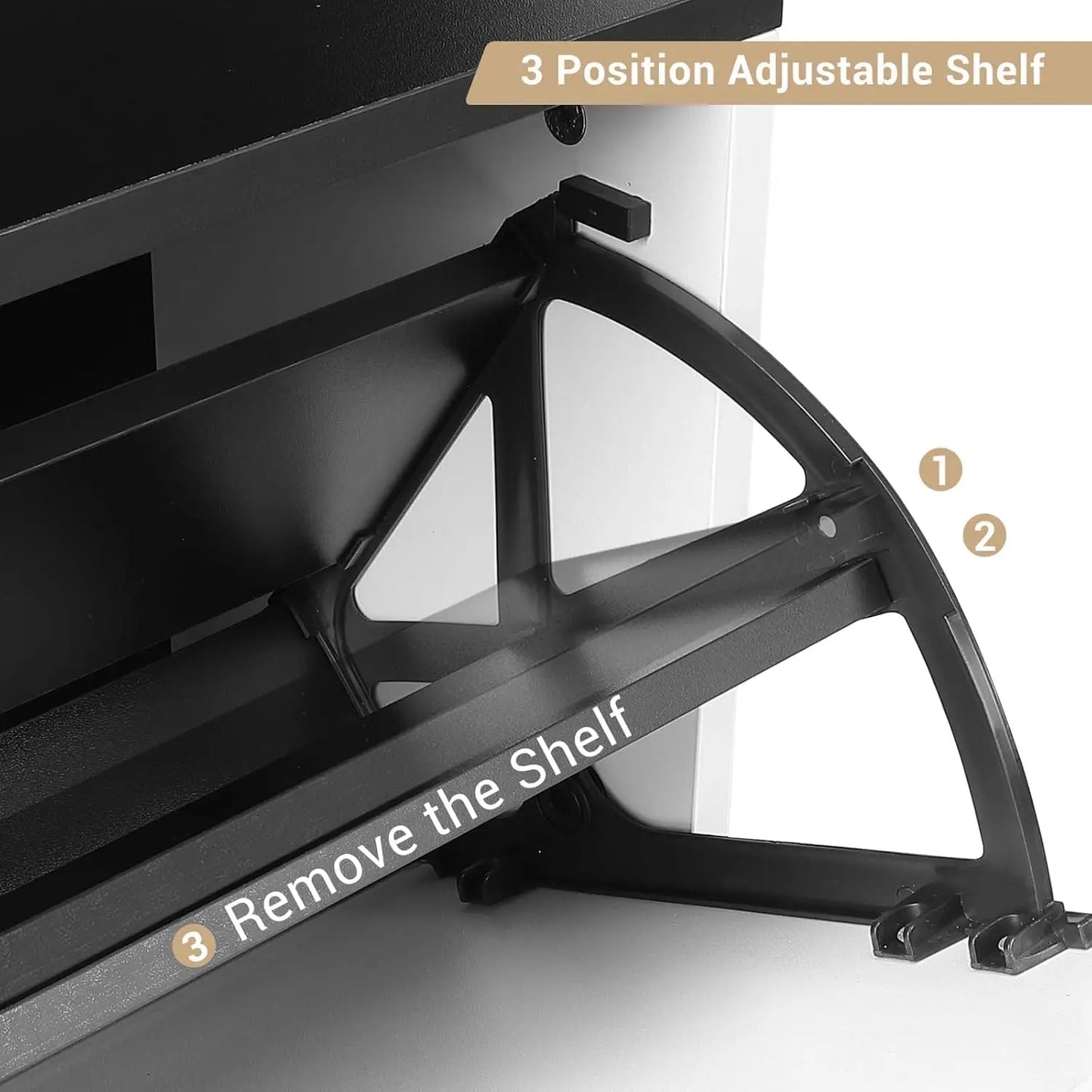 Shoe Cabinet Storage with 3 Flip Drawers, Narrow Shoe Rack C