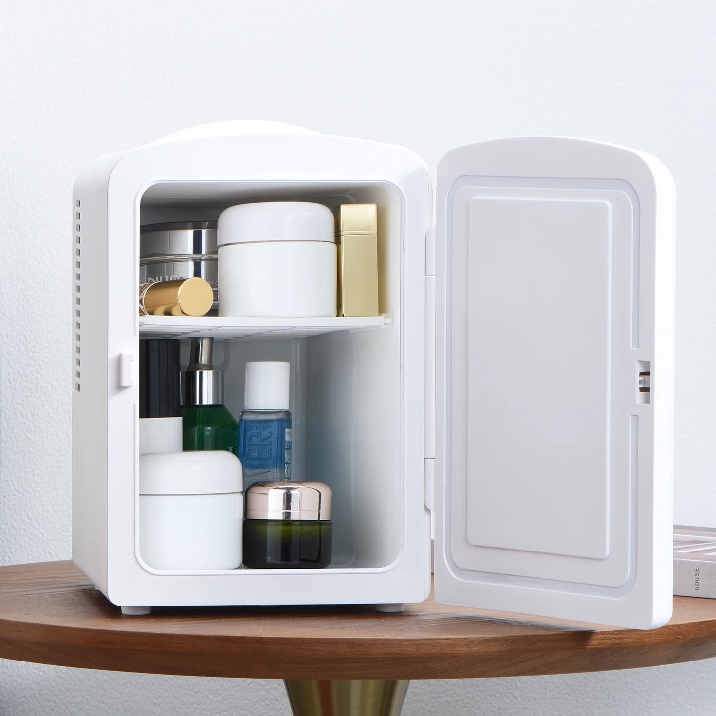 iceBlue Retro Mini Fridge  for Home Car