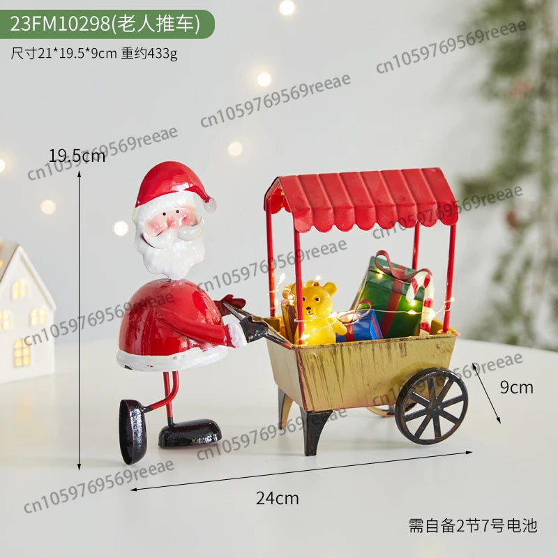 Christmas Decorations Small House Mailbox