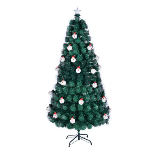 6 FT Prelit Fiber Optic Christmas Tree Artificial Xmas Tree