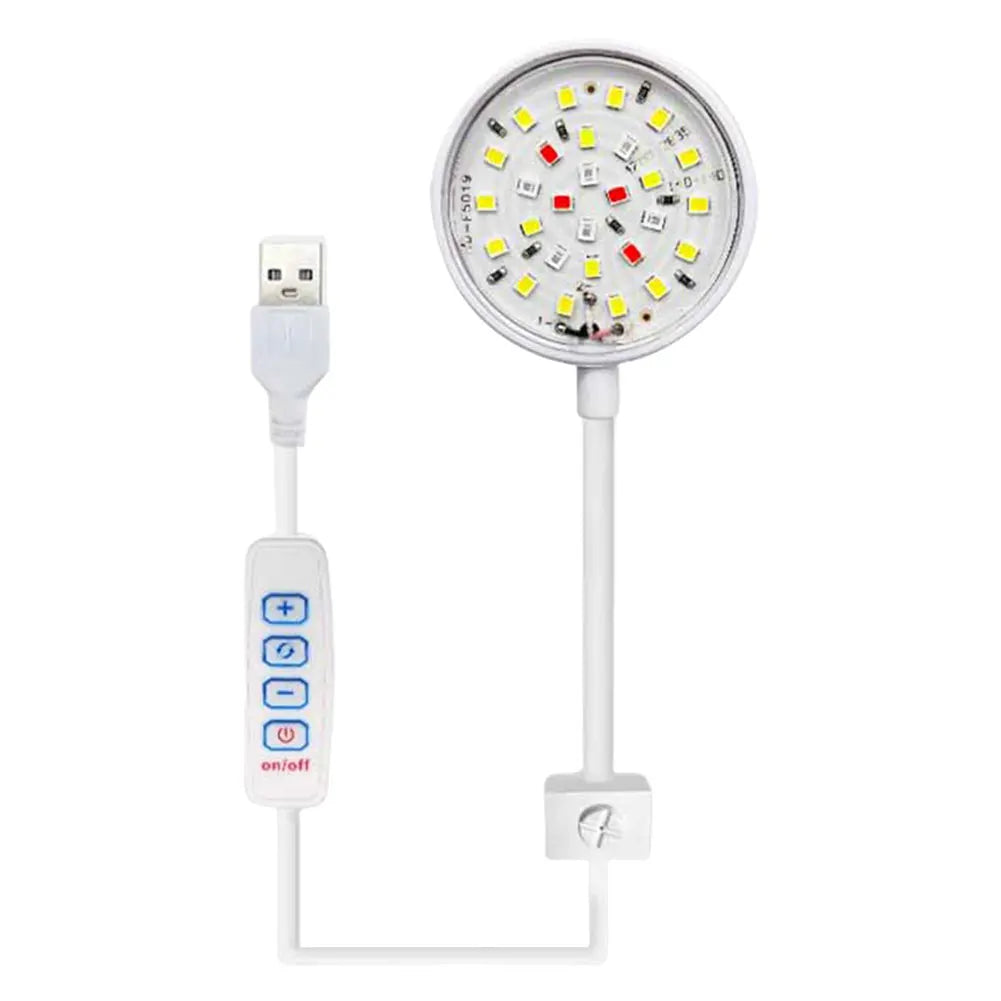 USB Small Fish Tank Light Dimmable LED Moving Aquarium