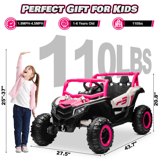 24V Ride On Car for Kids w/Remote Control,  Battery Powered
