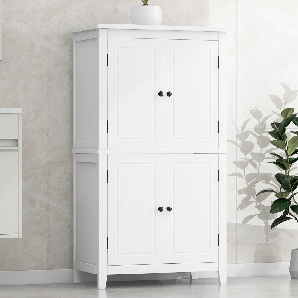 Elegant Bathroom Floor Storage Cabinet
