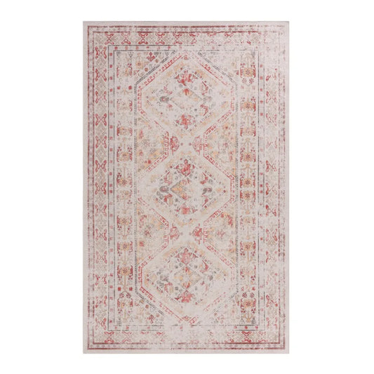 2x3 Beige Area Rug Machine Washable Area Rugs