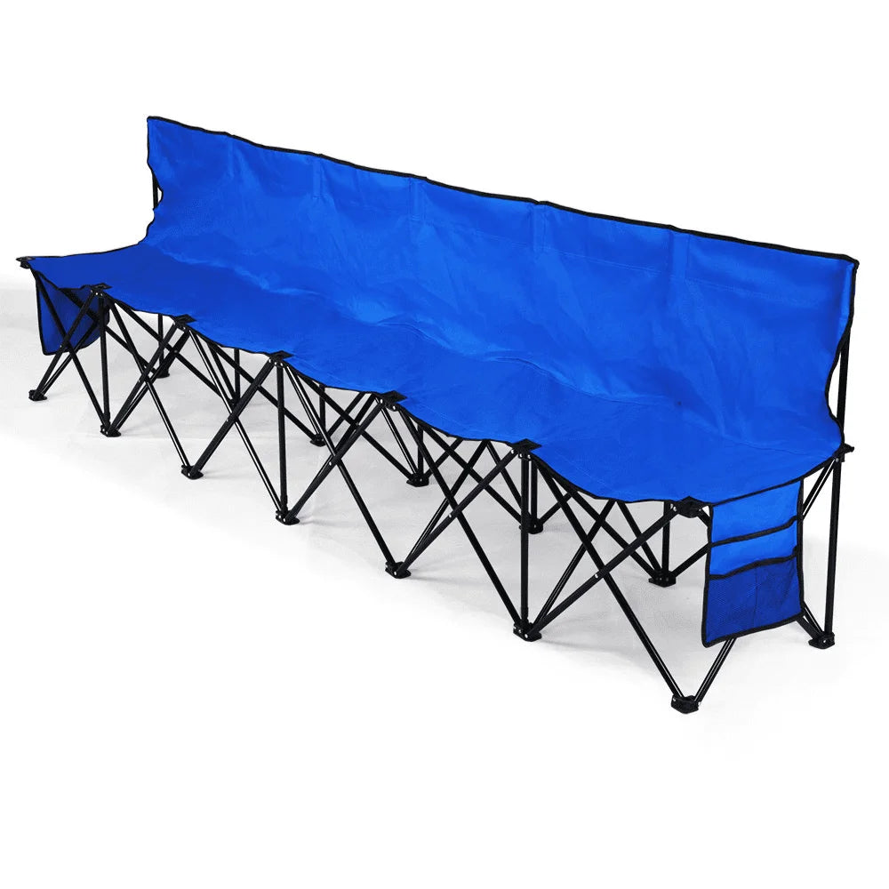 Outdoor Furniture 6 Seats Portable Folding Bench Furniture Garden Bench Garden Furniture