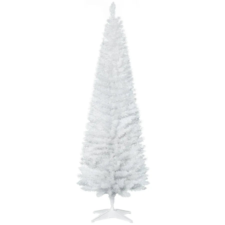6' Artificial Pencil Christmas Tree Slim Xmas