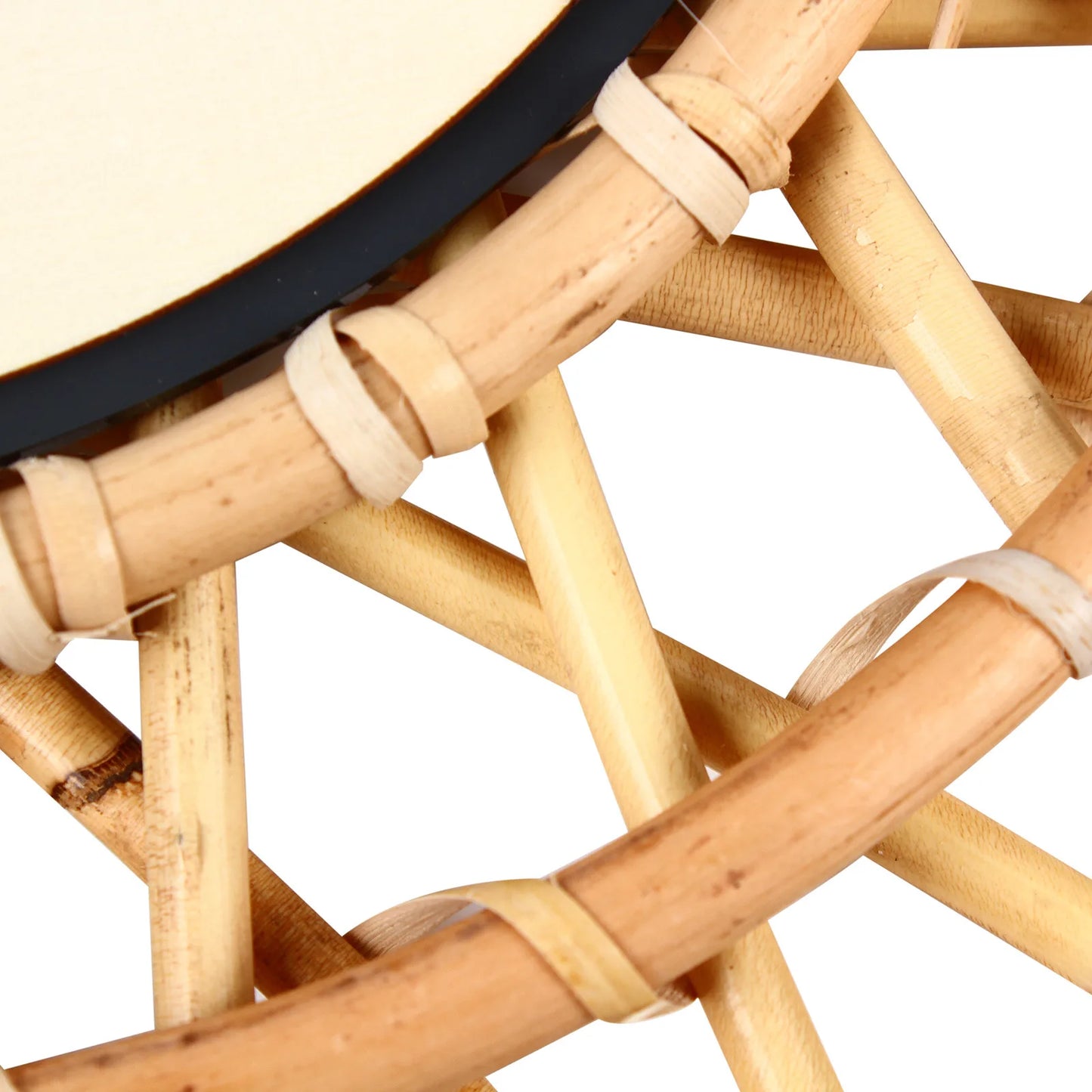 Nordic Design Wood Color Vine Household  Willow Mirror