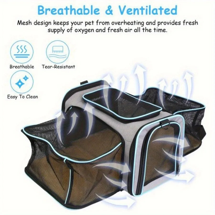 1 PC Expandable Foldable Pet Bag