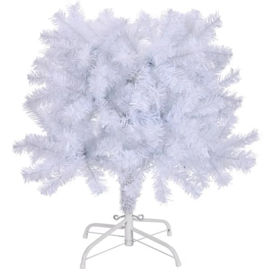 4 FT Artificial Christmas Tree Unlit Christmas Pine Tree with 346 Branch Tips and Sturdy Metal Stand for Office Home Store Part