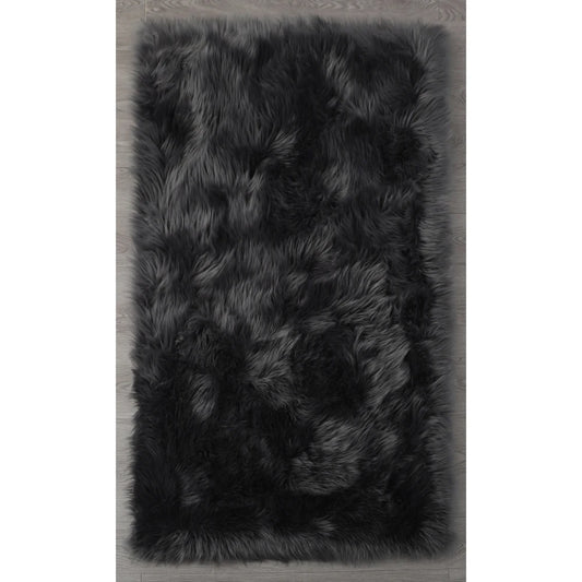 Faux Fur Sheepskin Area Rug Bedroom Blanket Living Room