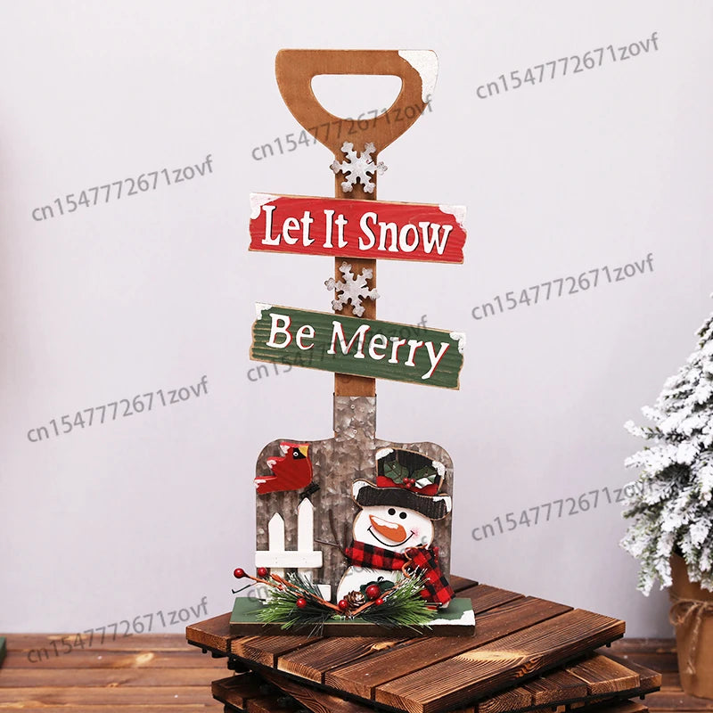 Christmas Decorations Small House Mailbox