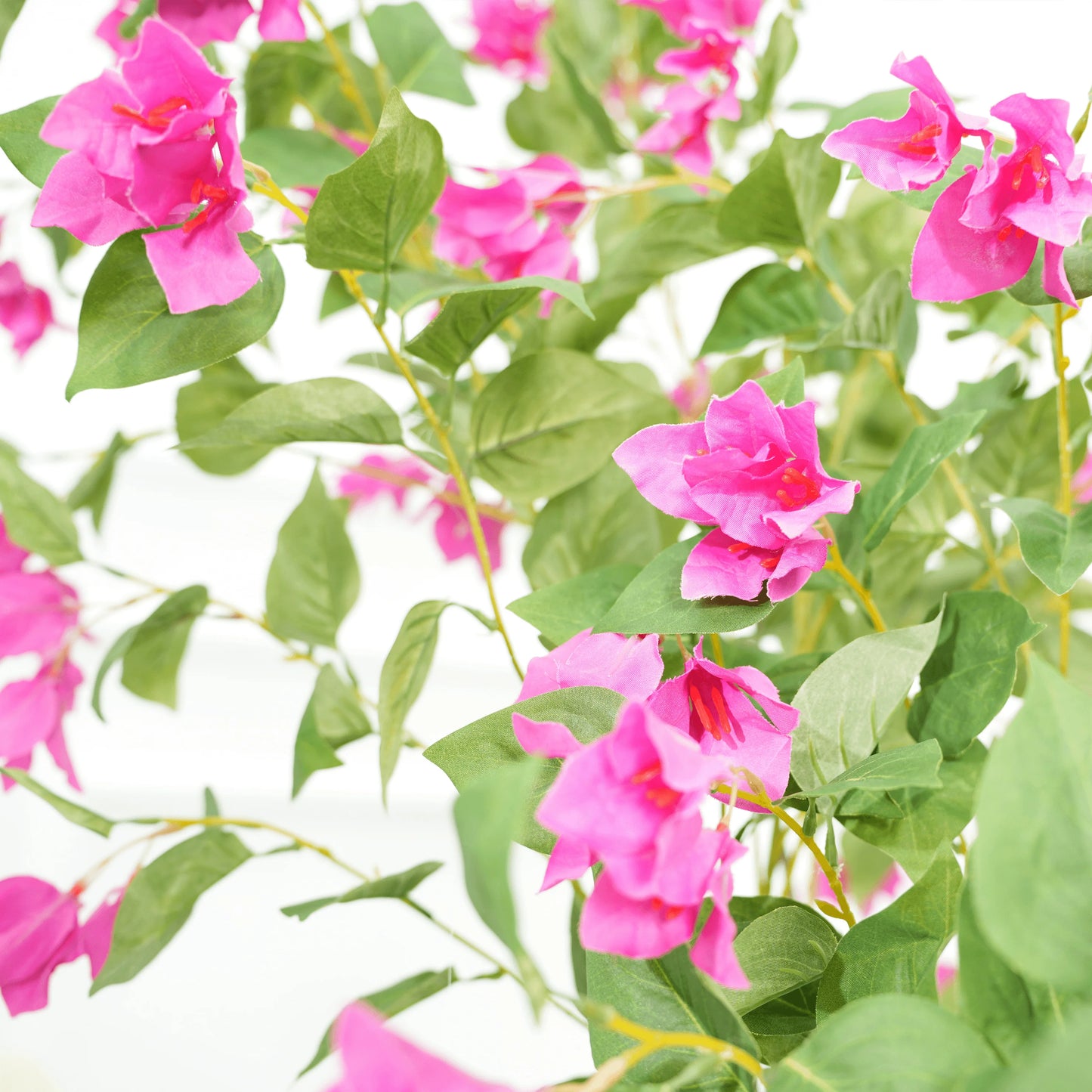 Artificial Bougainvillea Tree Green Plant Bendable Branches And Stems