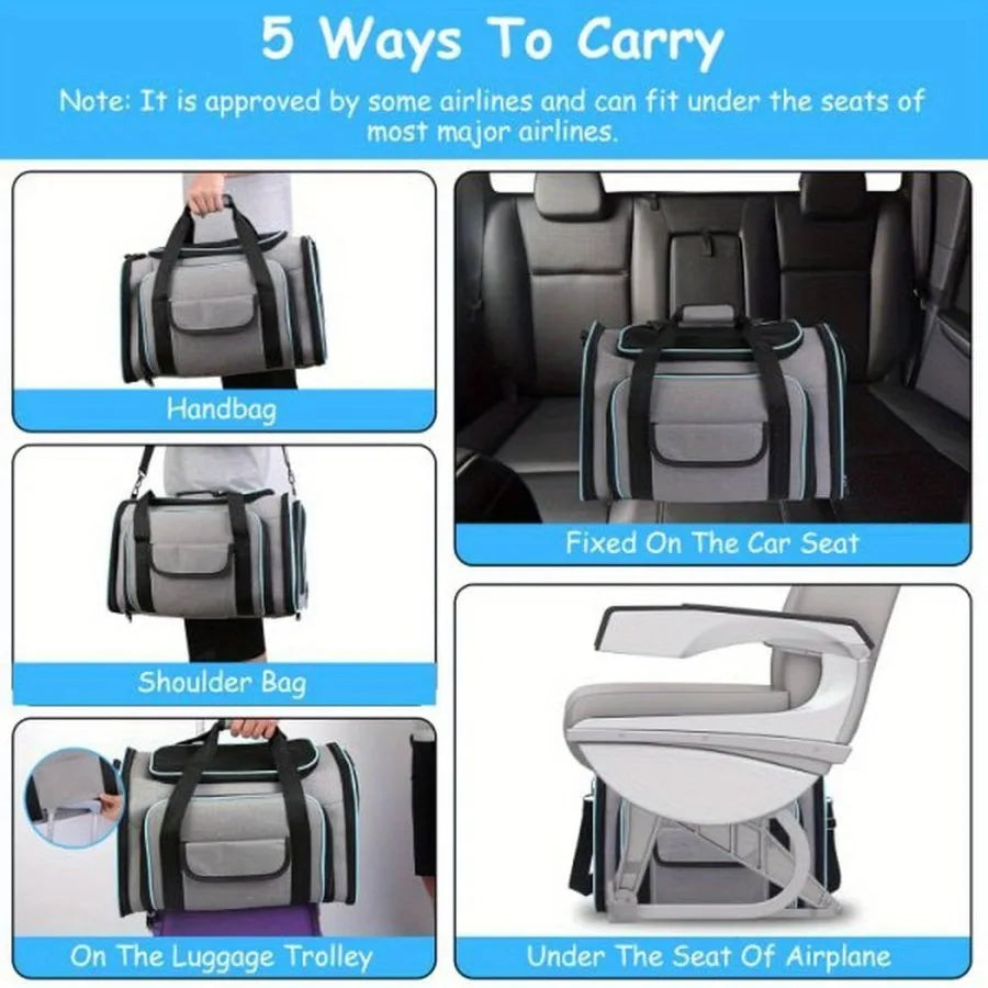 1 PC Expandable Foldable Pet Bag
