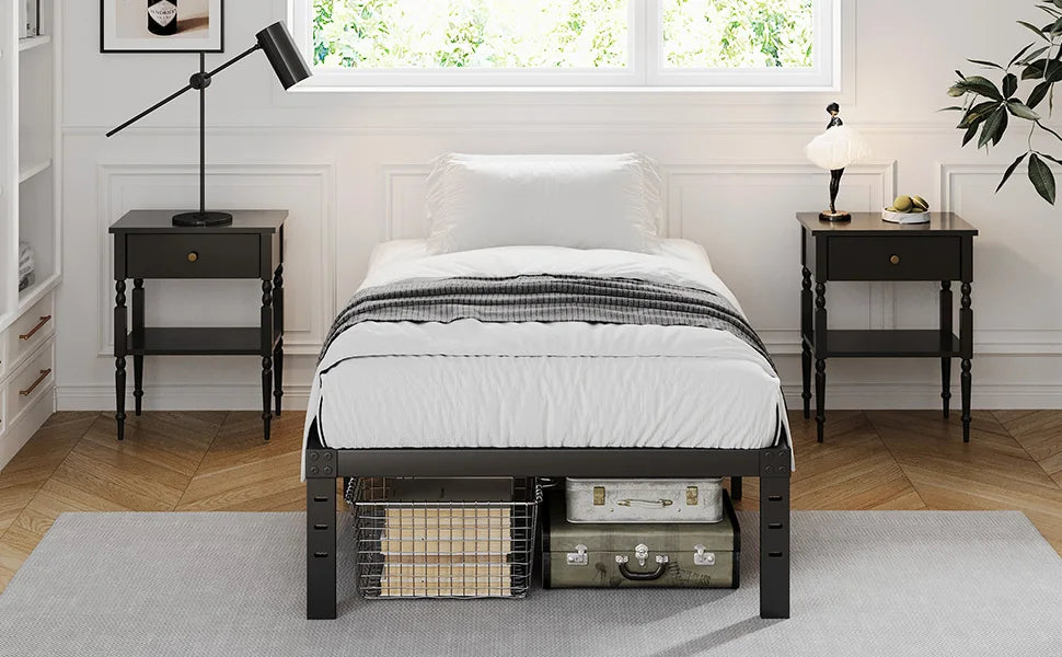 Iron frame bed  Single/double bed