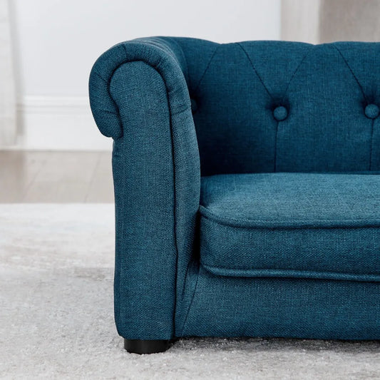 Elegant Rectangle Pet Bed for Medium and Large Dogs Durable Elevated Dog Sofa Bed