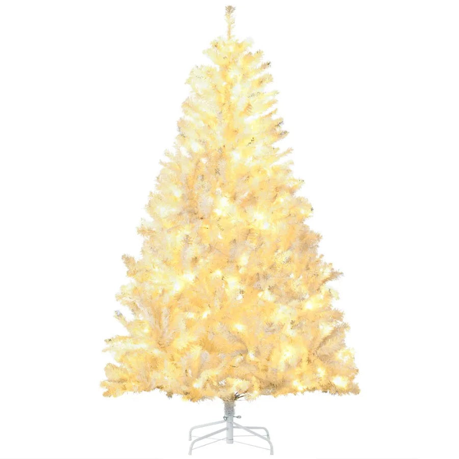 6 ft Tall Prelit Artificial Christmas Tree
