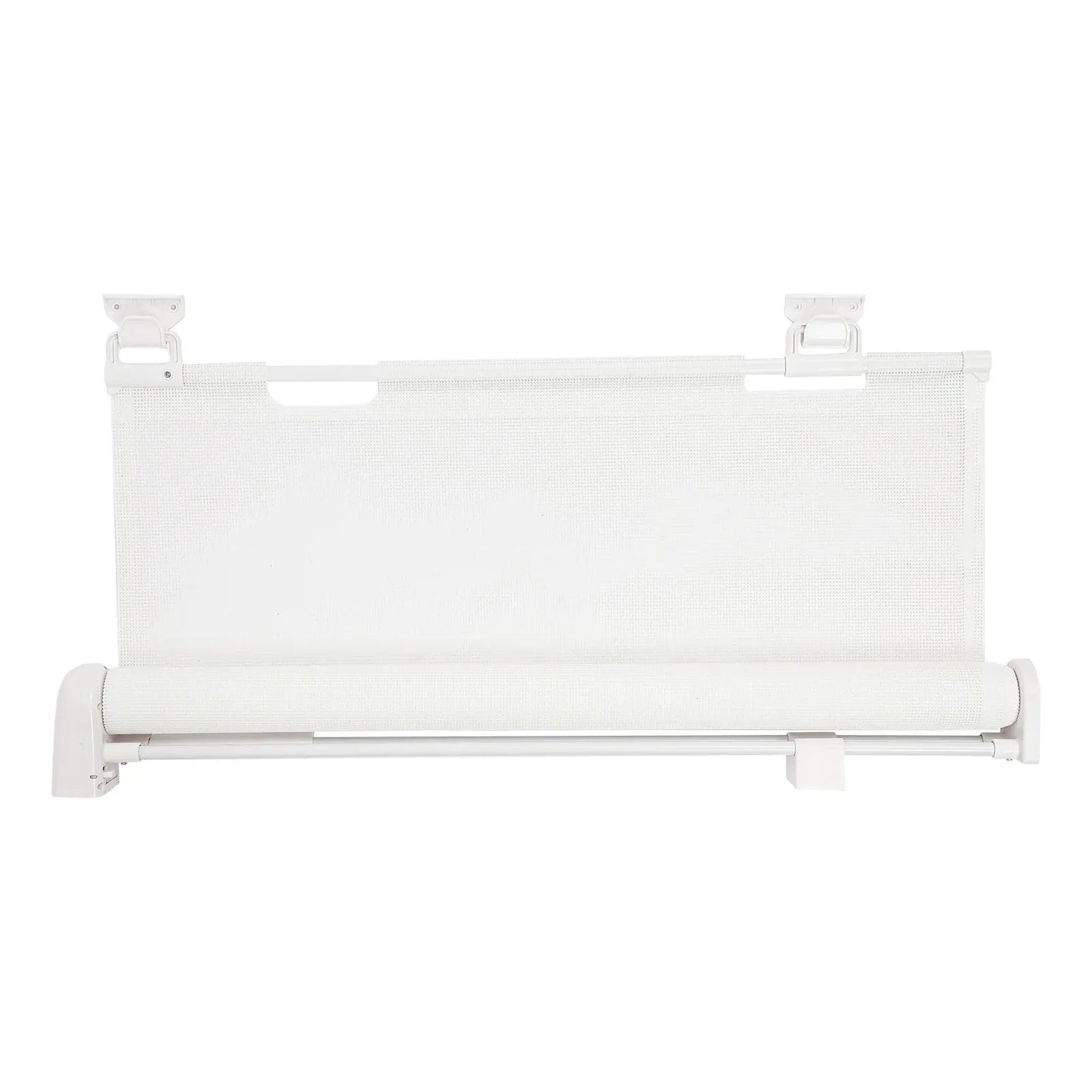 White/Black Iron Pet Fence 40-300cm Adjustable 84cm Height 10-40lbs Small Medium Dogs Indoor Safety Gate