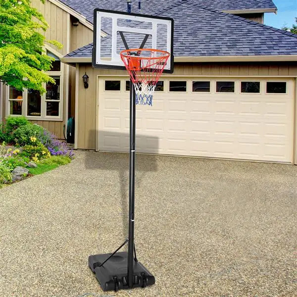 Basketball Hoop Outdoor Portable  Adjustable Height