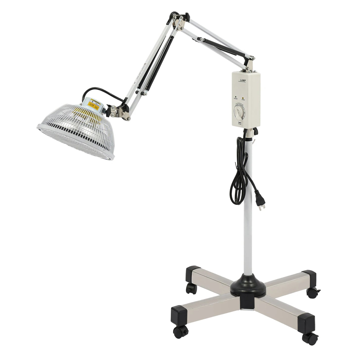 110V Household Infrared Heat Lamp with Adjustable Height Heating Light, for Muscle Pain Relief, Joint Therapy for Home,Office