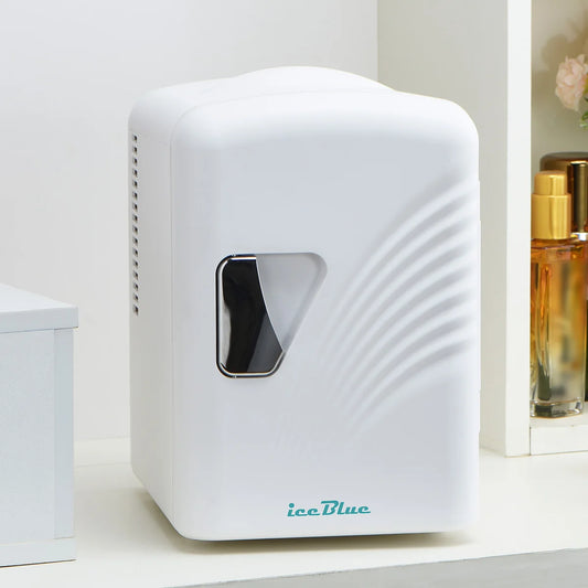 iceBlue Retro Mini Fridge  for Home Car