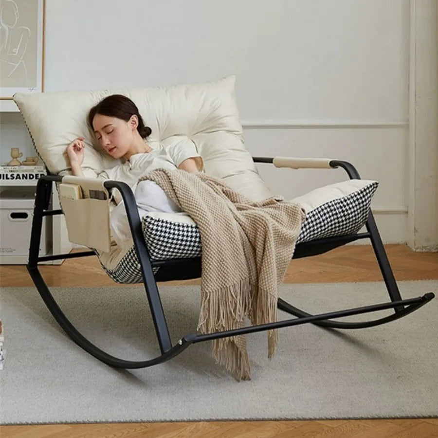 Comfortable oversized bird's nest  rocking chairs,