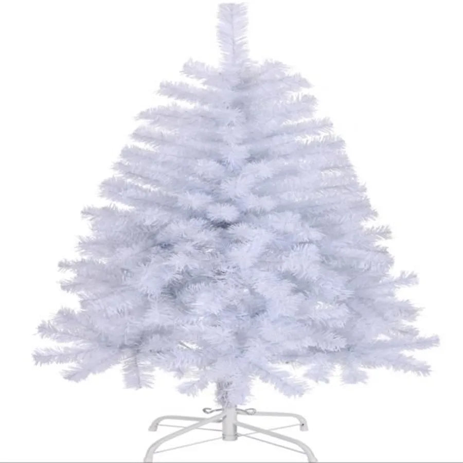 4 FT Artificial Christmas Tree Unlit Christmas Pine Tree with 346 Branch Tips and Sturdy Metal Stand for Office Home Store Part
