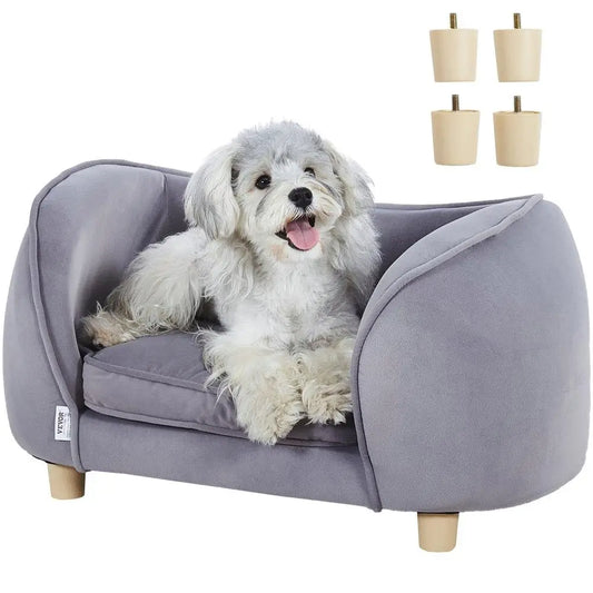 Pet Sofa Bed for small Dogs and Cats Couch for Pets Up to 66 lbs Weight Capacity