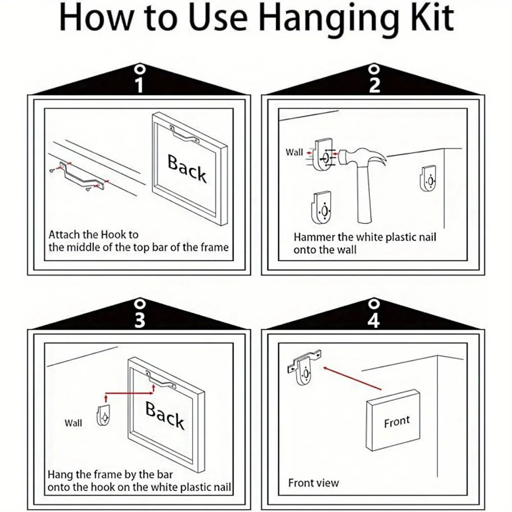 1.5 inch thick solid wood pine frame, interior art deco, depicting red leaf trees, abstract sunsets