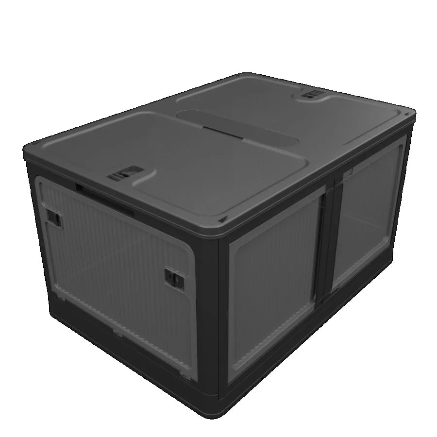 4Pack Transparent Stackable Storage Bins