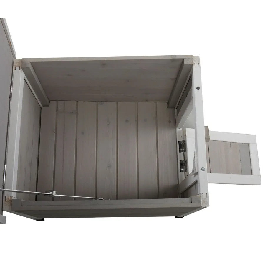 Modern Wooden Rabbit Cat Dog Hutch Indoor Outdoor