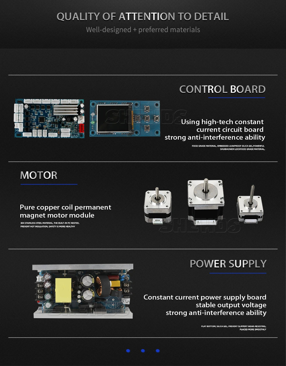 2/4pcs 275W Moving Head Light Rainbow Frost Effect DJ Disco