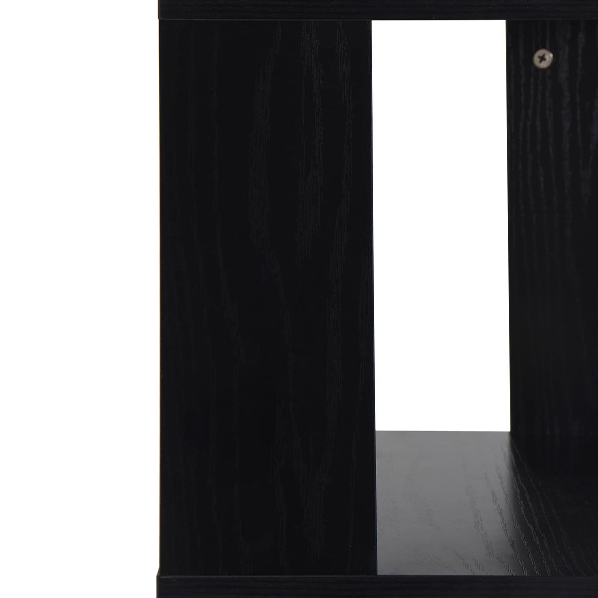 Bookshelf Tower, Floor Standing Wood Narrow Organizer