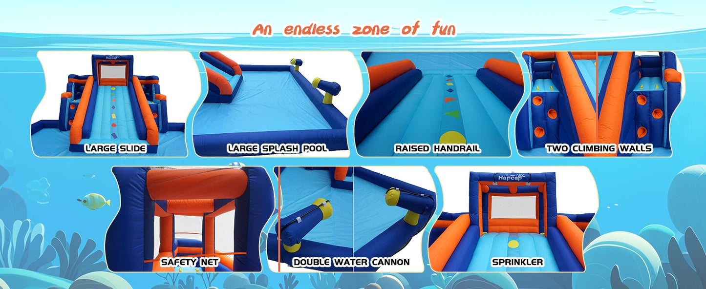 Inflatable Water Slide Pool Bounce House f