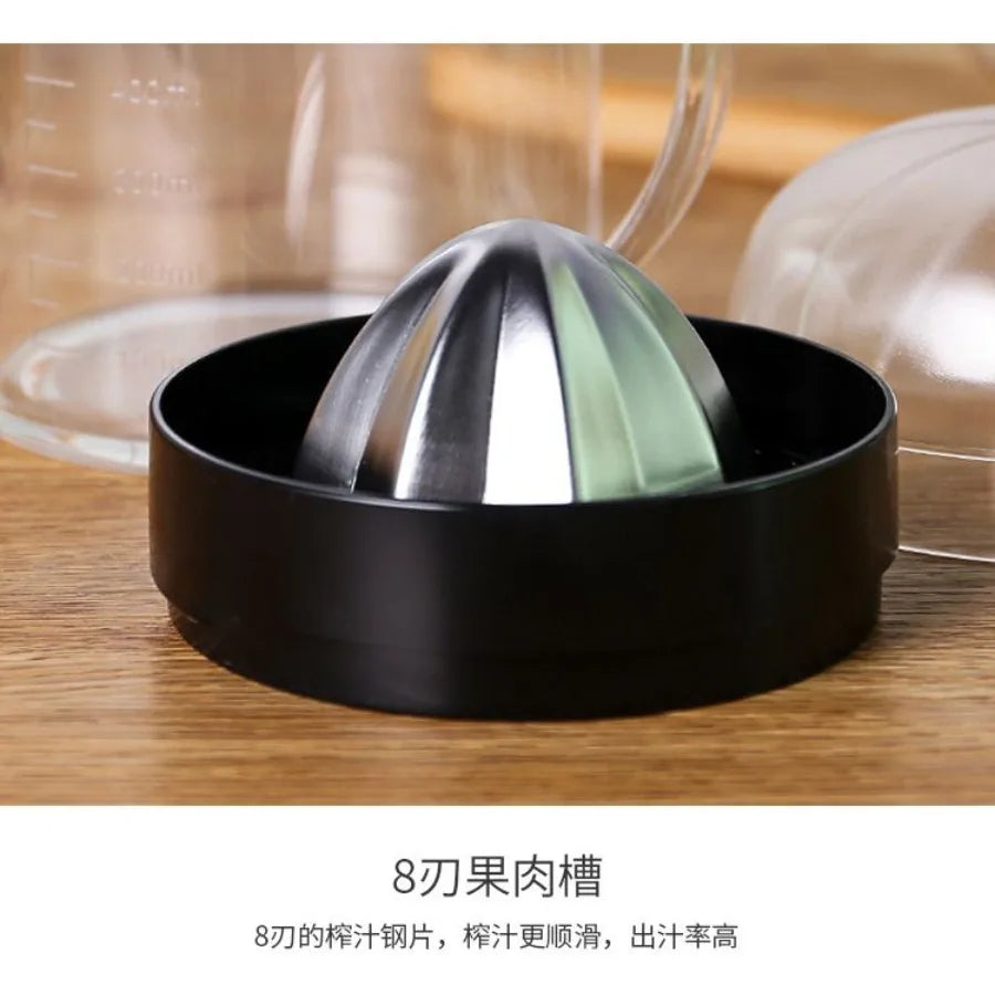 Manual Hand Squeezer Press with Strainer Measuring Cup and Pitcher Citrus  JUICER