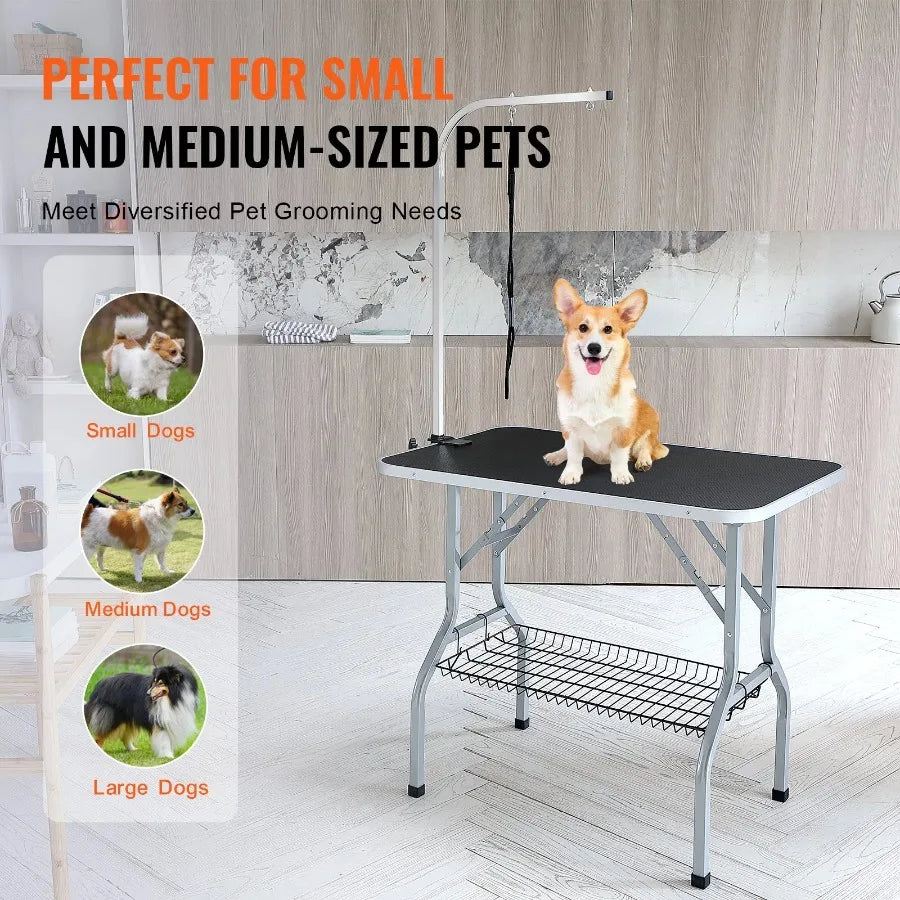 Pet Grooming Table Arm with Clamp,