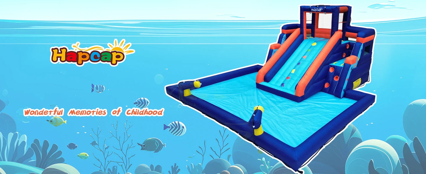 Inflatable Water Slide Pool Bounce House f