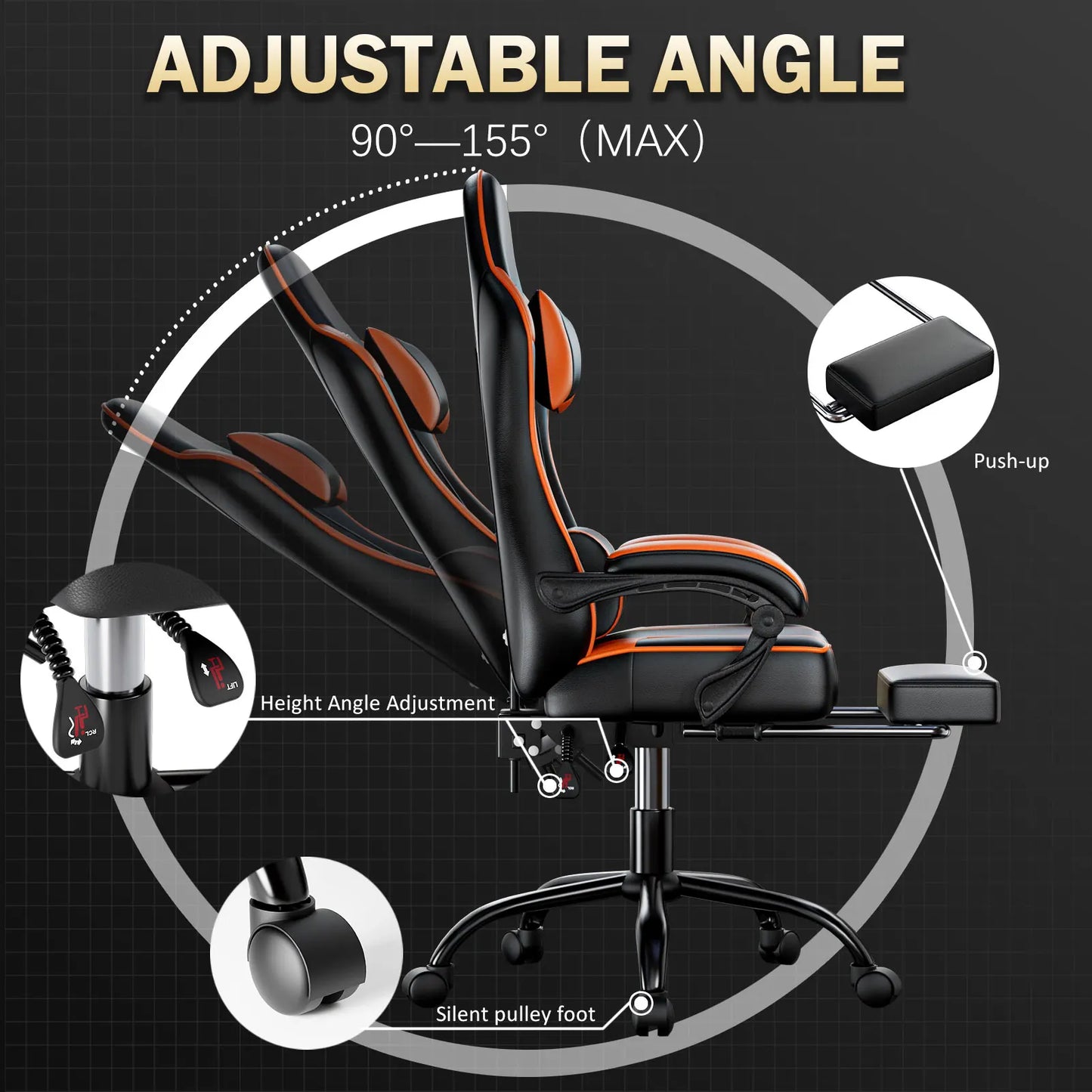 Gaming Chair, Ergonomic Video Game Chair