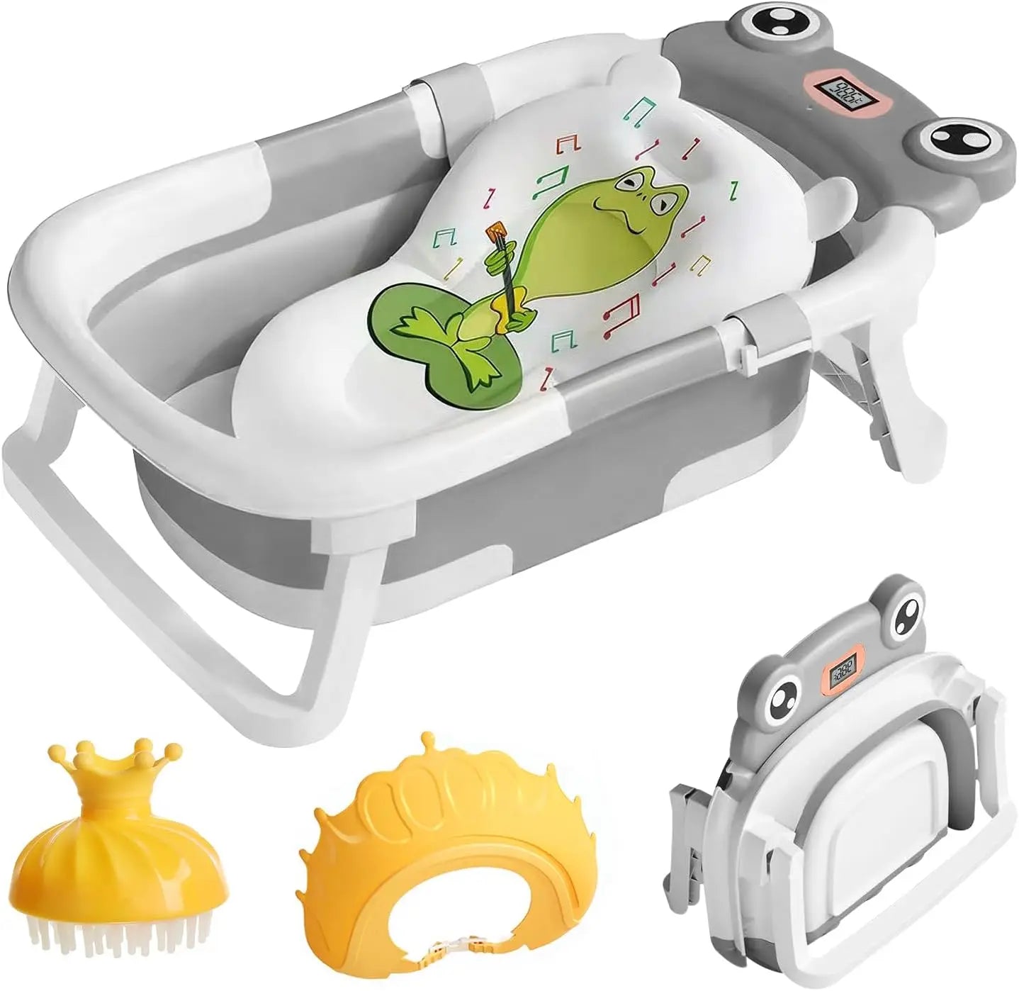 Baby Bathtub Real-Time Temperature Display