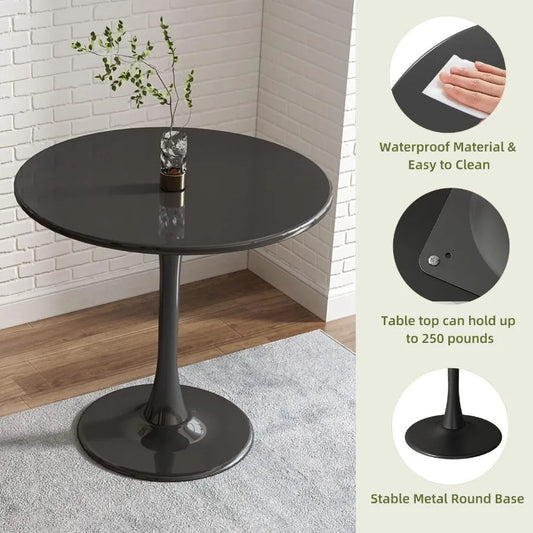 Modern Round Dining Table 31.5'' Christmas Gift