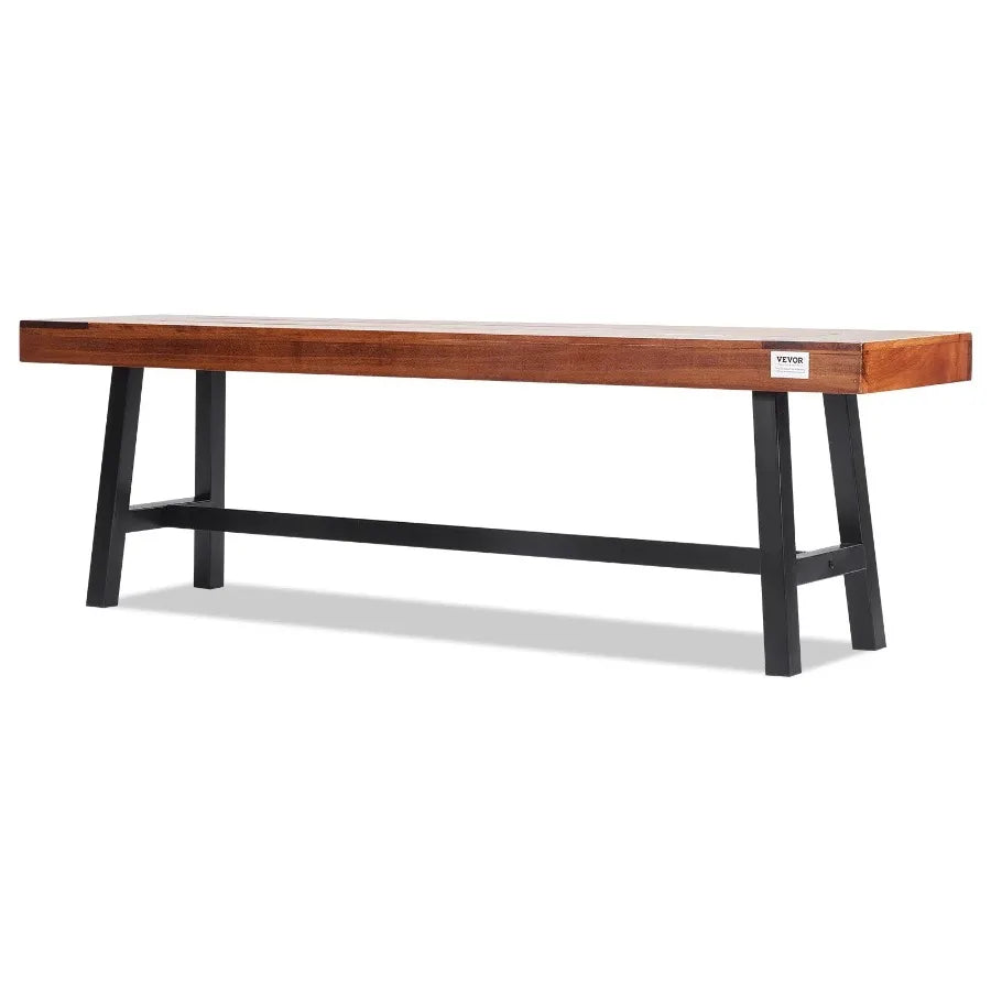 Outdoor Bench 63 inches Wood Garden Bench