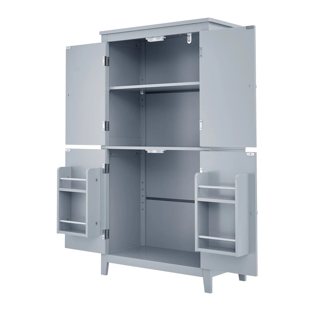 Elegant Bathroom Floor Storage Cabinet