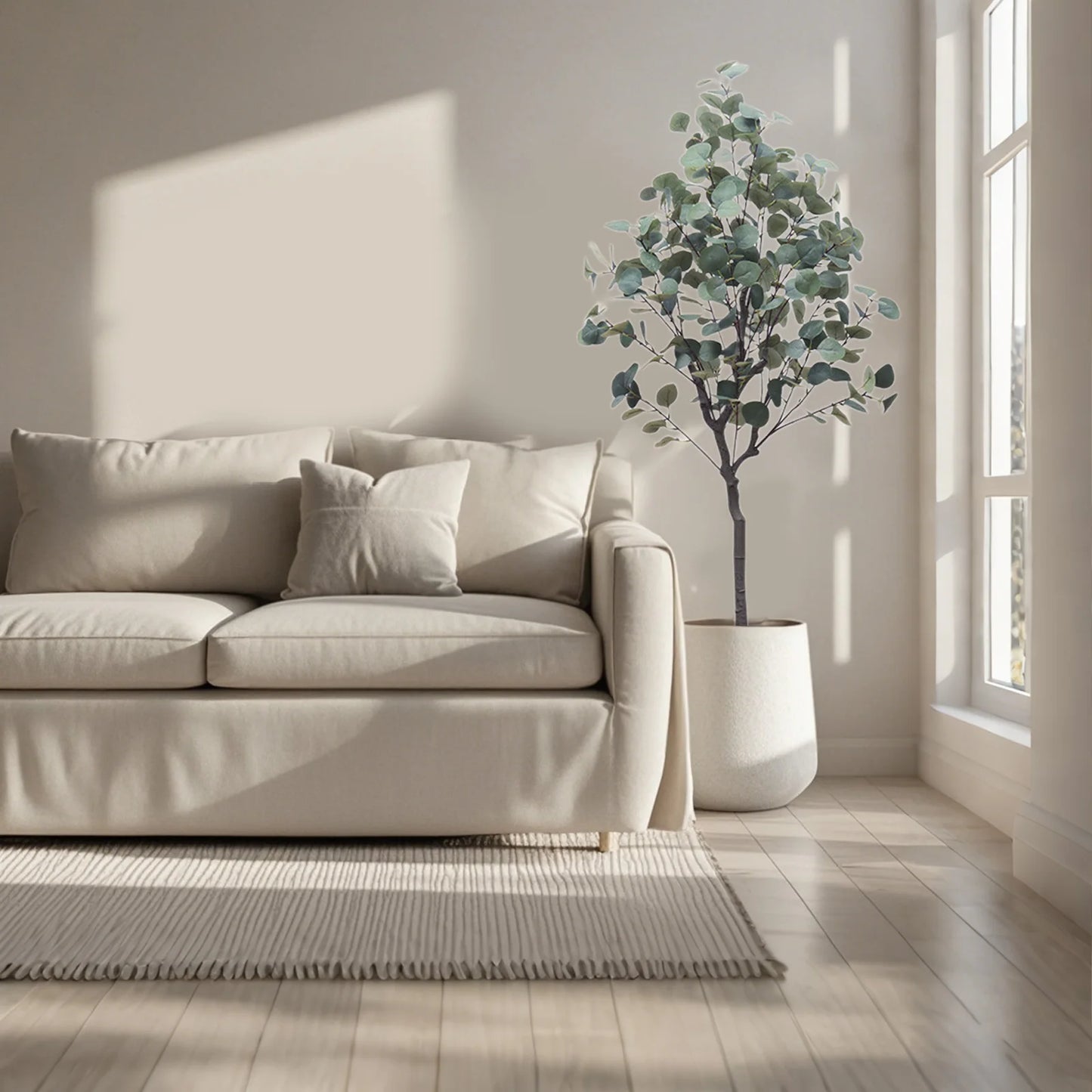 3.9Ft Artificial  Eucalyptus Tree,