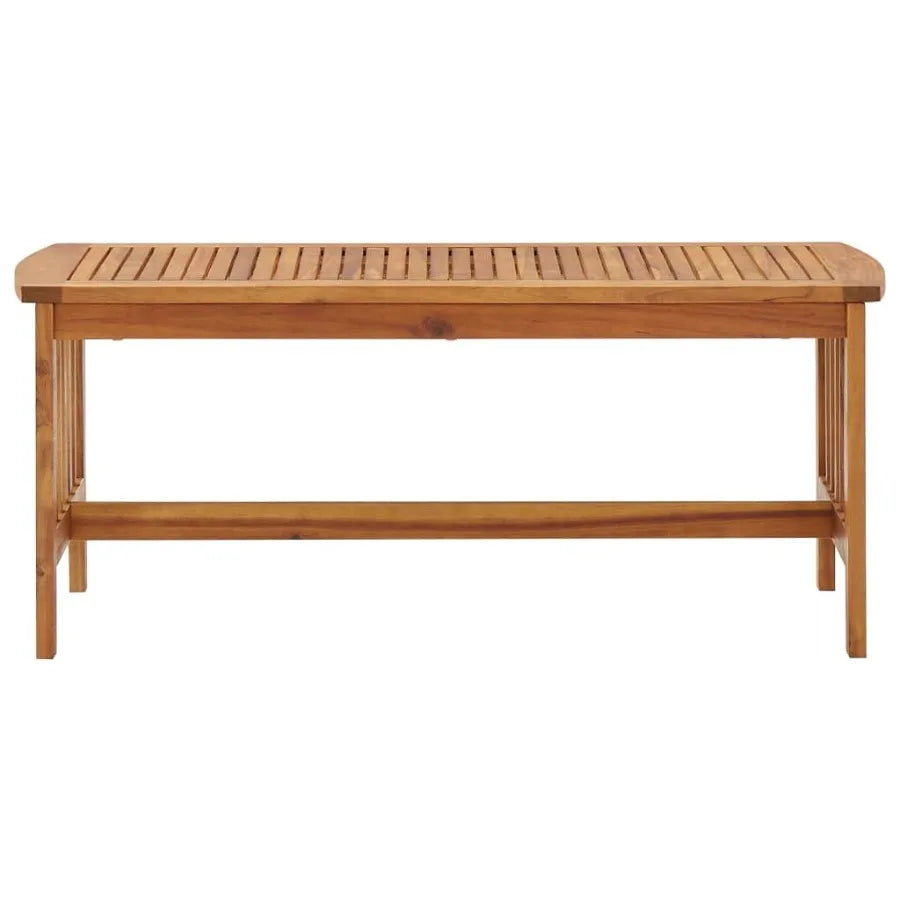 Coffee Table 40.2x19.7x16.9 Solid Acacia Wood