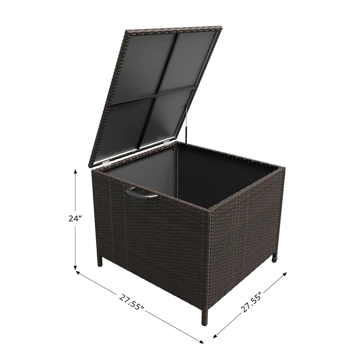 80 Gallon Outdoor Deck Box With Lockable Lid
