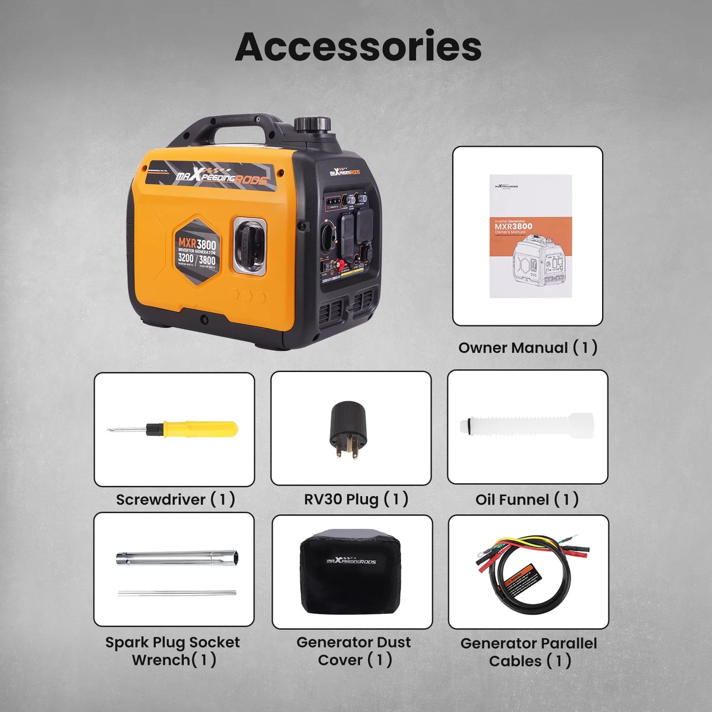 Generator Gas Powered for Camping Emergencies