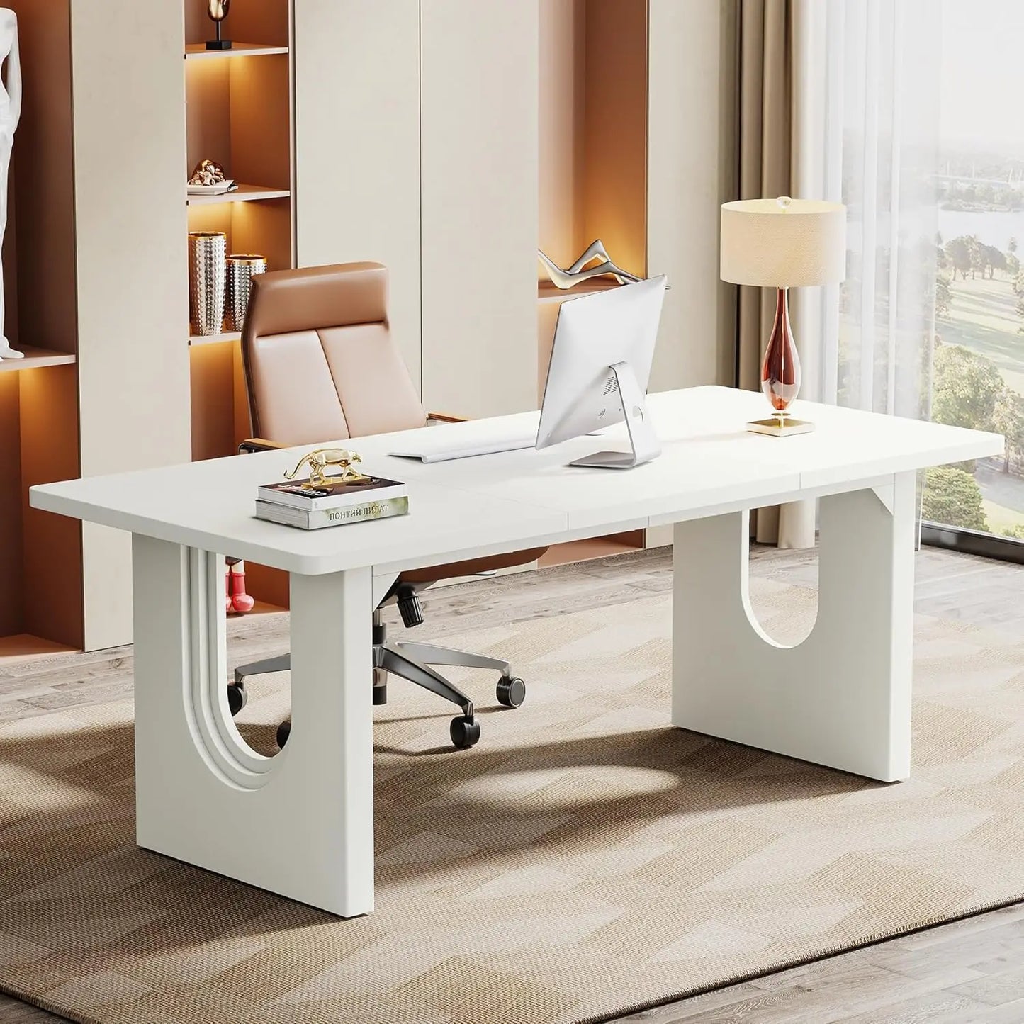 Executive Computer Desk, Workstation Business Furniture