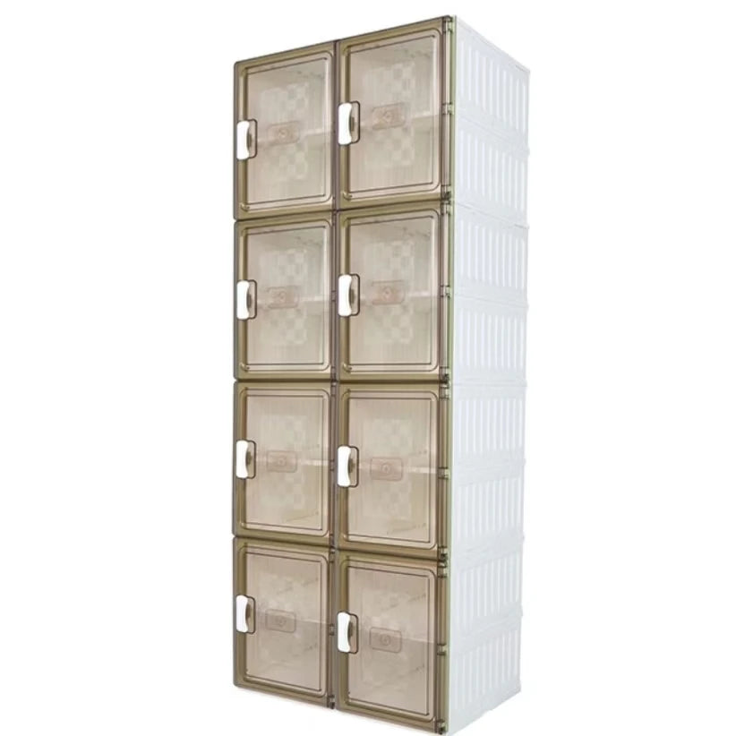 Foldable Clear Shoe Box,One Piece Shoe Rack, Bedroom Living Room Entrance Dormitory Accessory (For Entrance) Folding Sneaker